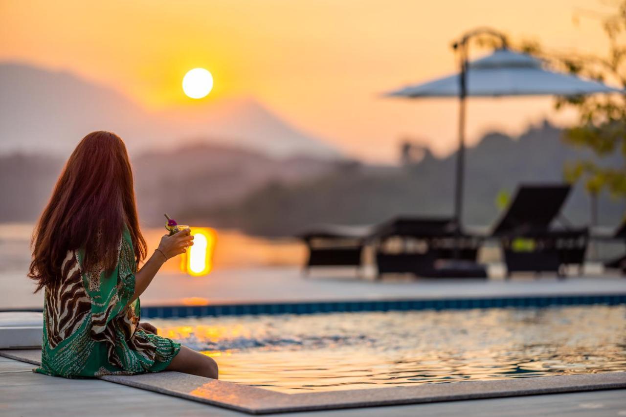 The Sanctuary Nam Ngum Beach Resort Vang Vieng Eksteriør bilde
