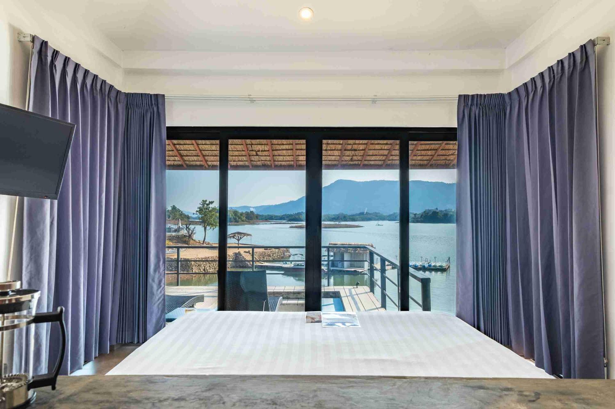 The Sanctuary Nam Ngum Beach Resort Vang Vieng Eksteriør bilde