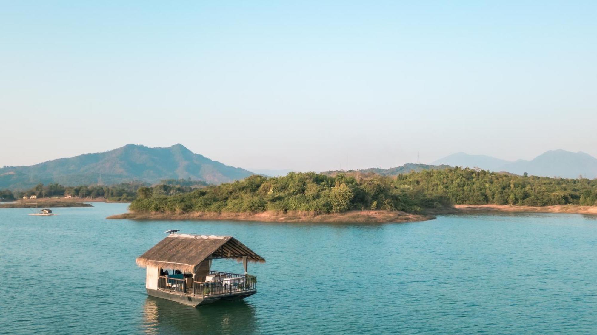 The Sanctuary Nam Ngum Beach Resort Vang Vieng Eksteriør bilde