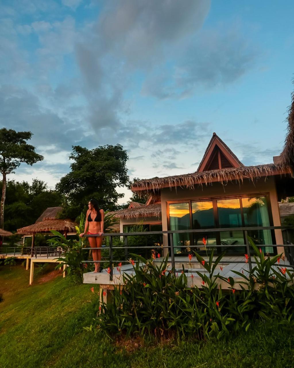 The Sanctuary Nam Ngum Beach Resort Vang Vieng Eksteriør bilde